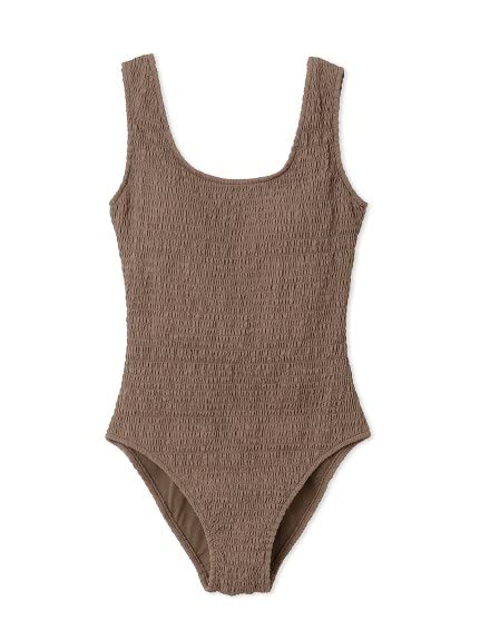 

Round neck ruched swimwear 09WGG231590 MOC F [Mira Owen] Women s