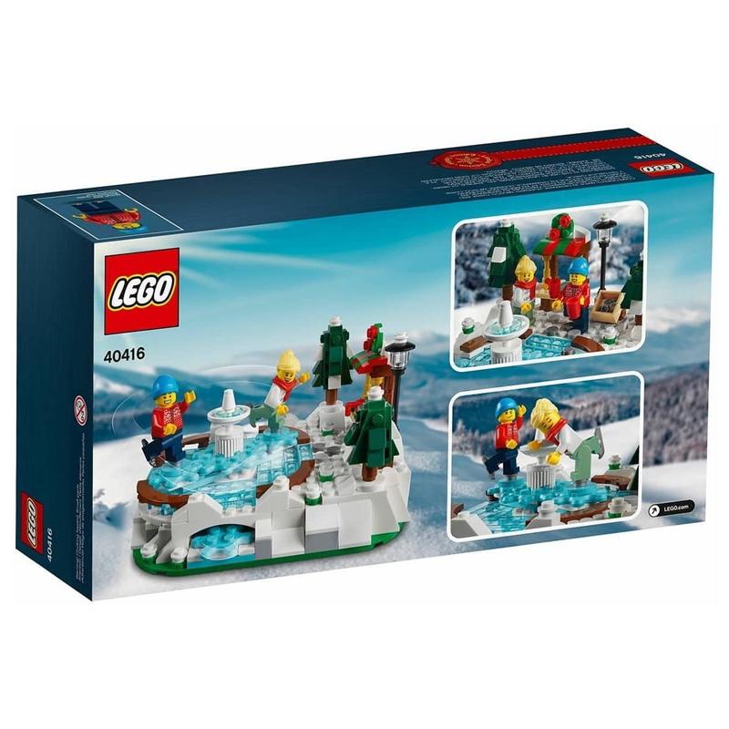 LEGO 40416 Ice Skating Rink Block Toys