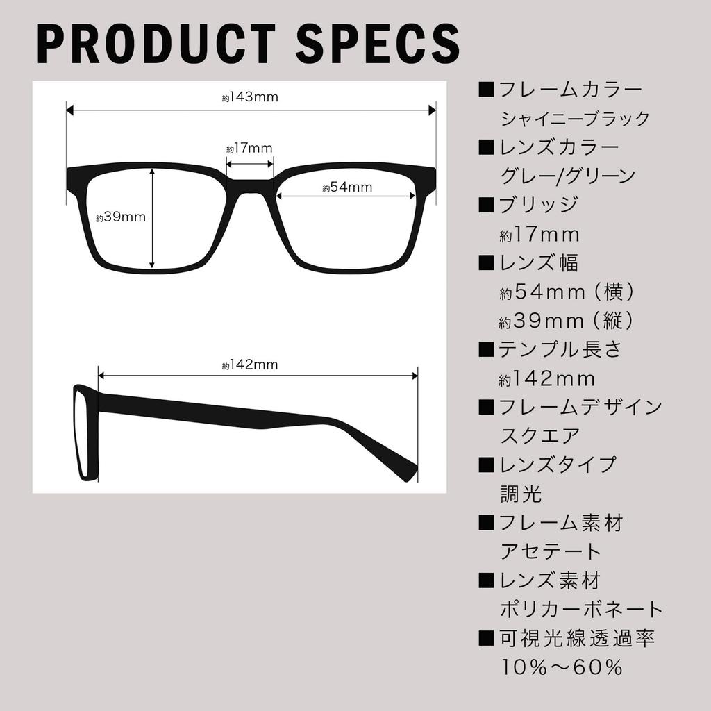 Square Sunglasses SPLT70J 54700W [Police][Authorized Import] Men's