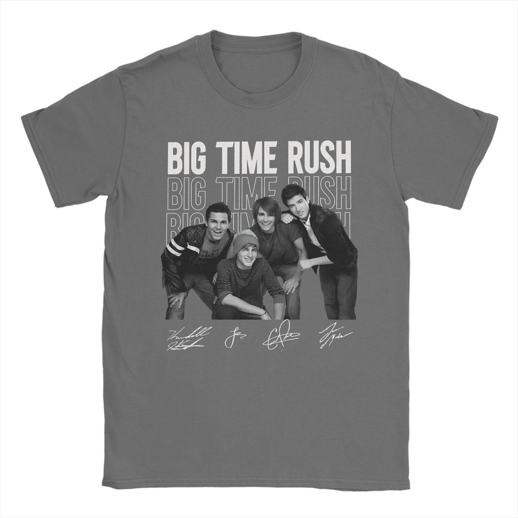 Humor Big Time Rush Country Music Tour 2025 Tshirt For Men Crewneck Cotton T Shirt Short Sleeve Tee Shirt Summer Clothes