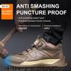 Insulation 6KV Male Composite Toe Work Shoes Sneakers Indestructible Anti-smash Anti-puncture Leather Safety Shoes for Men