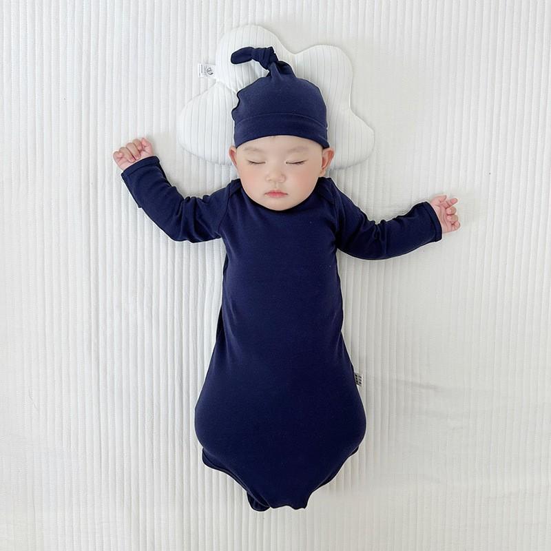 

Пеленальная одежда для новорожденных, комплект из противоударного спального мешка и шапочки