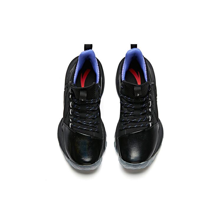 New Anta Bastard Cement Buster Cushioning Anti-Slip And Wear-Resistant Low-Top Vintage Basketball Shoes Men's Black 91931101-3