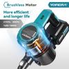 Yofidra Odkurzacz bezszczotkowy 1800W 30KPa 1,5L Przenośny Mocne Ssanie Domowe Narzędzia do Czyszczenia Dla Akumulatora Makita 18V Pin