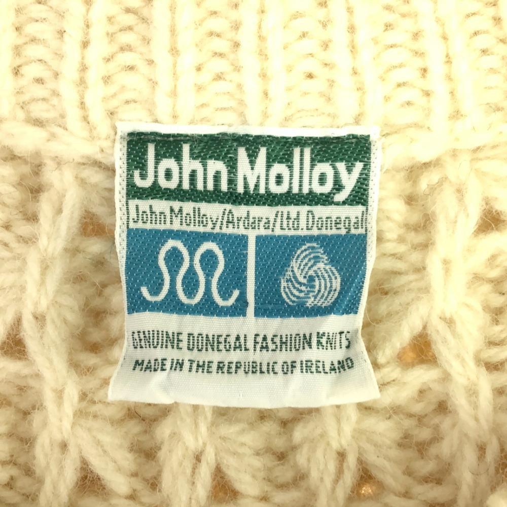 John Molloy 90s Old Long sleeve knit one piece beige Tunic Women Used