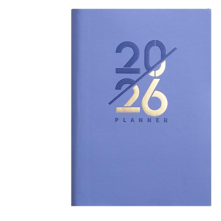 2026 Angled A5 Daily Planner & Calendar - English Schedule and Efficiency Guide