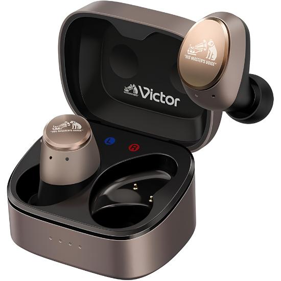 

JVC Victor Wireless Earbuds Noise Canceling Bronze HA-FX550T-N бронзовий