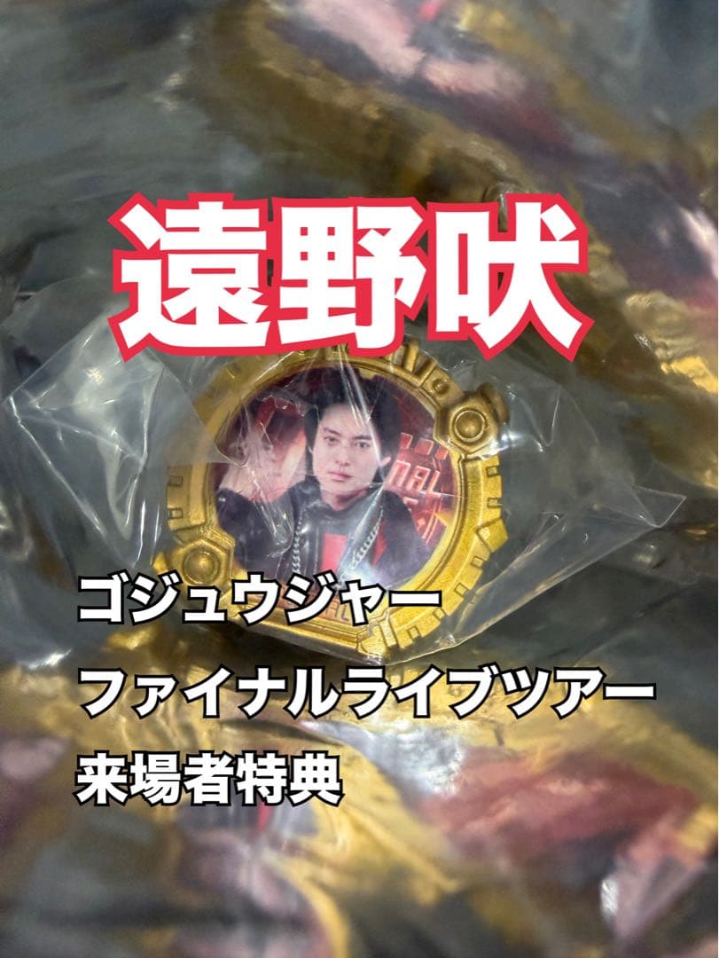 

[USED] Gojuuger Final Live Tour Bonus Item: Tono Hoe Sentai Ring