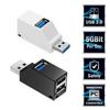 3 Ports USB 3.0 HUB Mini USB Adapter Splitter OTG Adapter 5Gbps High Speed U Disk Reader for Laptop PC
