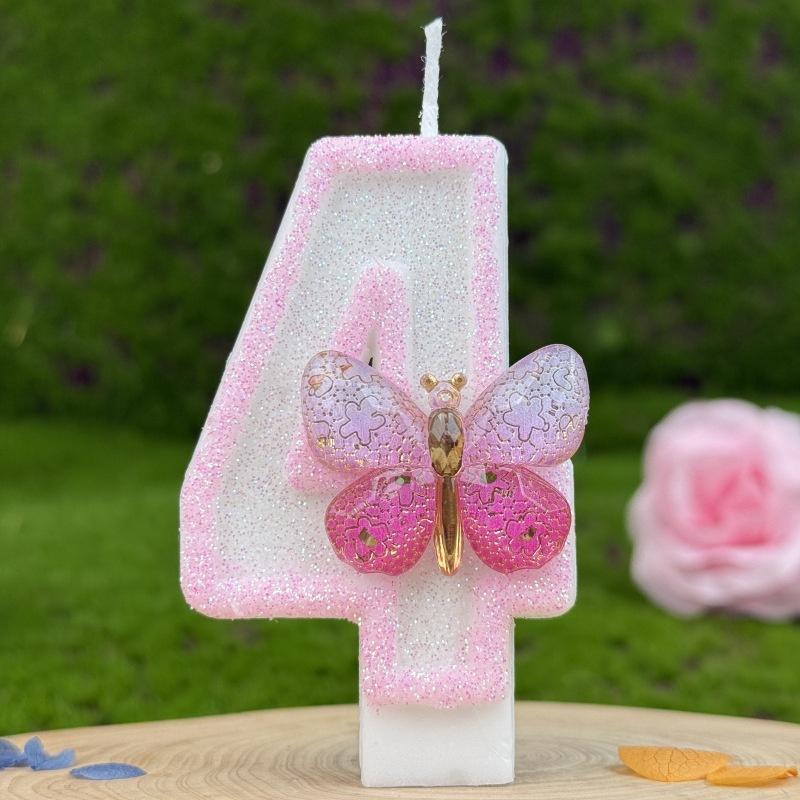 

Девочка Смешные Свечи на День Рождения Детские Волшебные Цифровые Свечи Специальный Торт Розовое Украшение Свадебные Центральные Композиции Блестящая Свеча