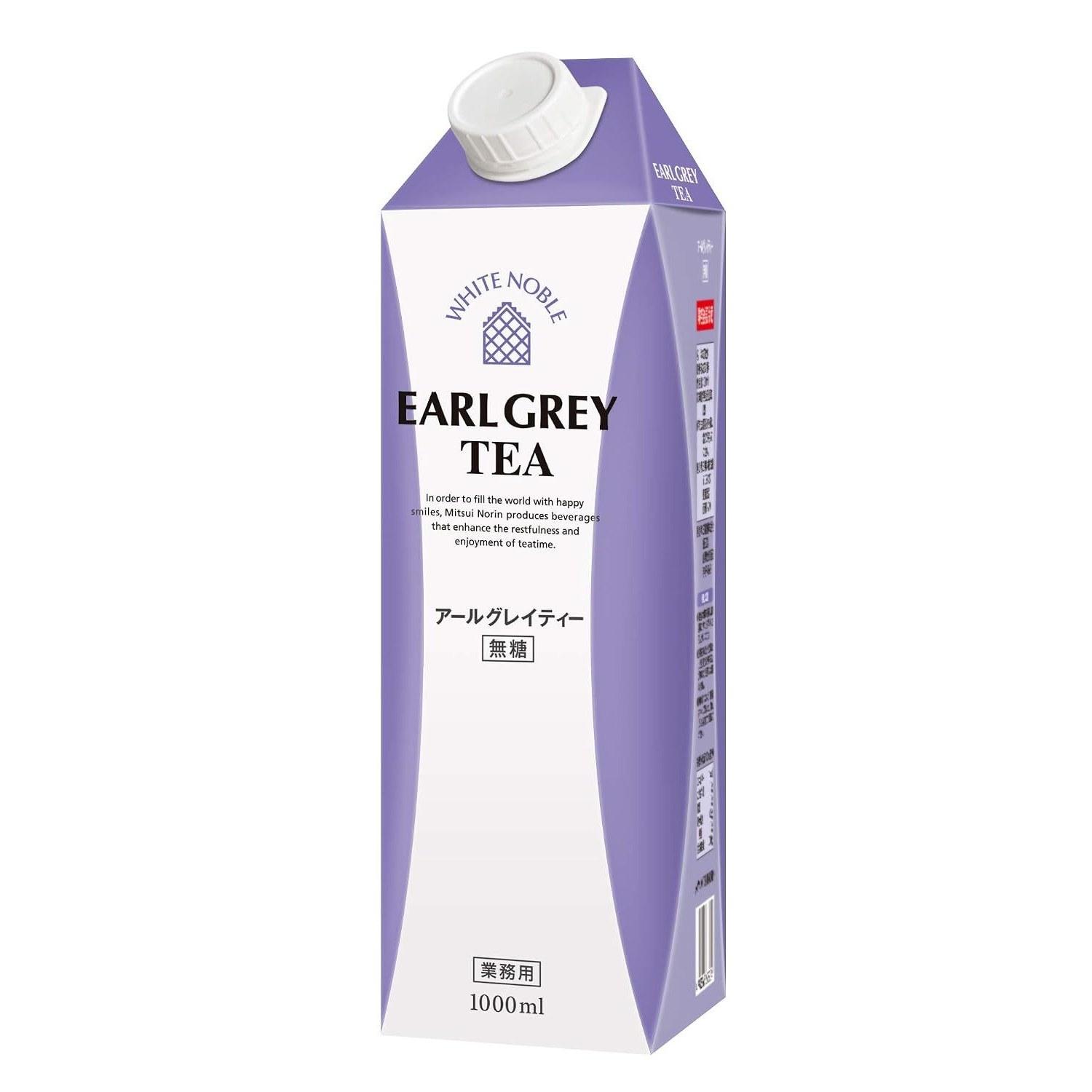Mitsui Norin White Noble Liquid Tea Earl Grey 1L6 boxes