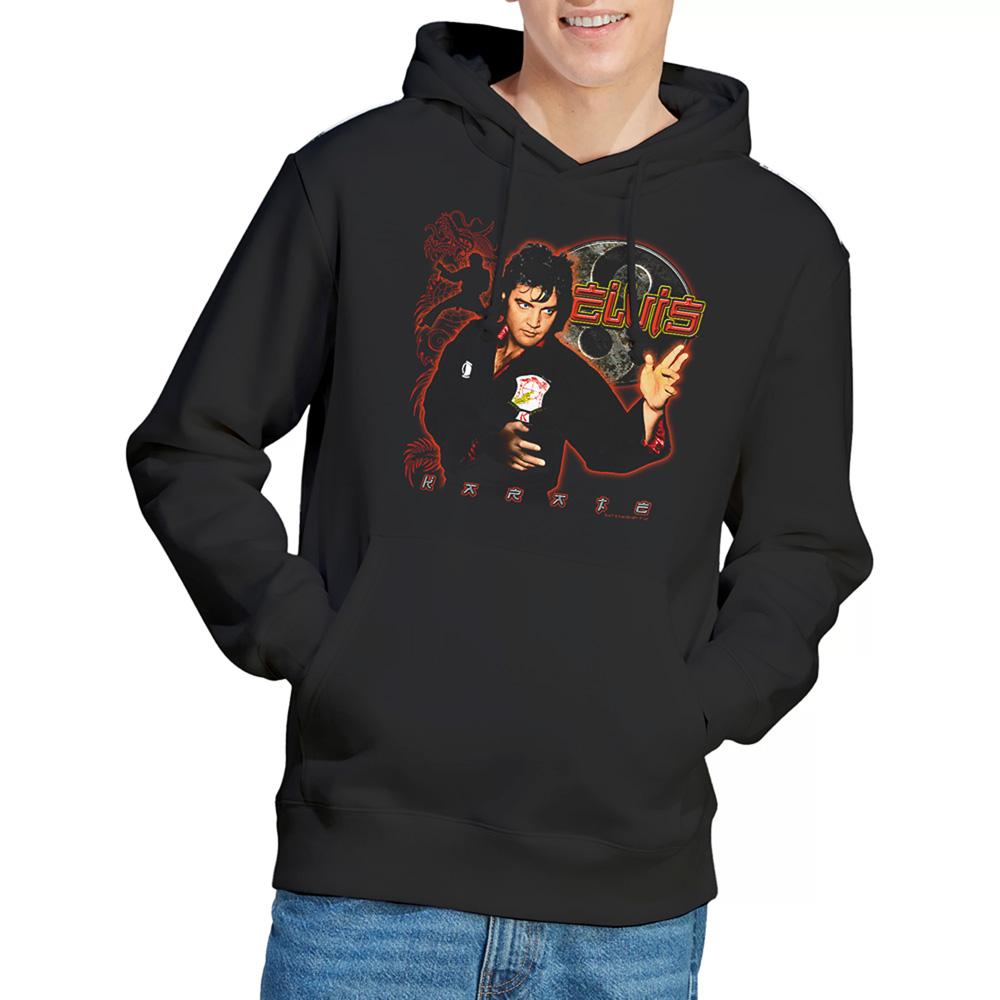 Elvis Presley Unisex Erwachsenen Karate Hoodie