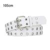Timeless Womens Jeans Waistband With Double Buckle Belt Punk For Pin On Or Off Duty PU Belt