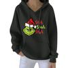 Women's Christmas  Hoodie Funny Cute Christmas Holiday Sweatshirt Pullover