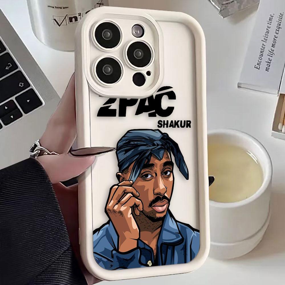 

Rap 2pac-C T-Tupac Shakur Phone Case For Realme 16 15 15T 7 7I 8 8I 9 11 12 13 14 5 5I 6 6I 5S NARZO 50 50A 50I Case Shell Cover REALME155G