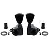 Musiclily Economy Sealed Tuner Set for Epiphone Les Paul Guitars with Black Keystone Buttons 3-in-1 Roto-Style SG/ES