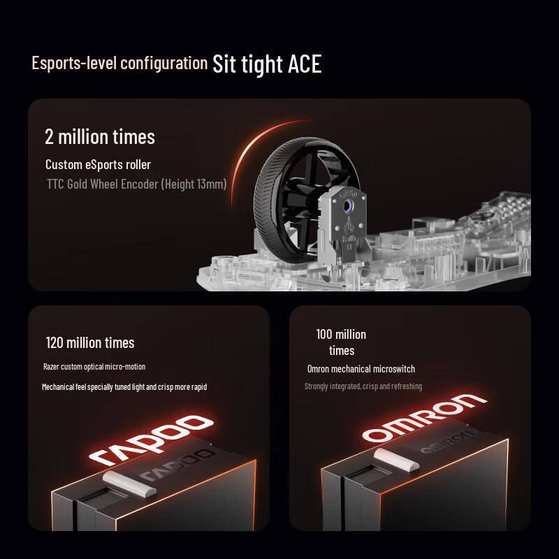 Rapoo VT1MAX Gen 2 Dual 8K Kabellose Gaming-Maus