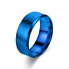 6 Farben Klassischer 8-mm-Wolfram-Herrenring, Oberfläche gebürsteter Edelstahlring für Frauen, Ehering, Paare, Schmuckzubehör