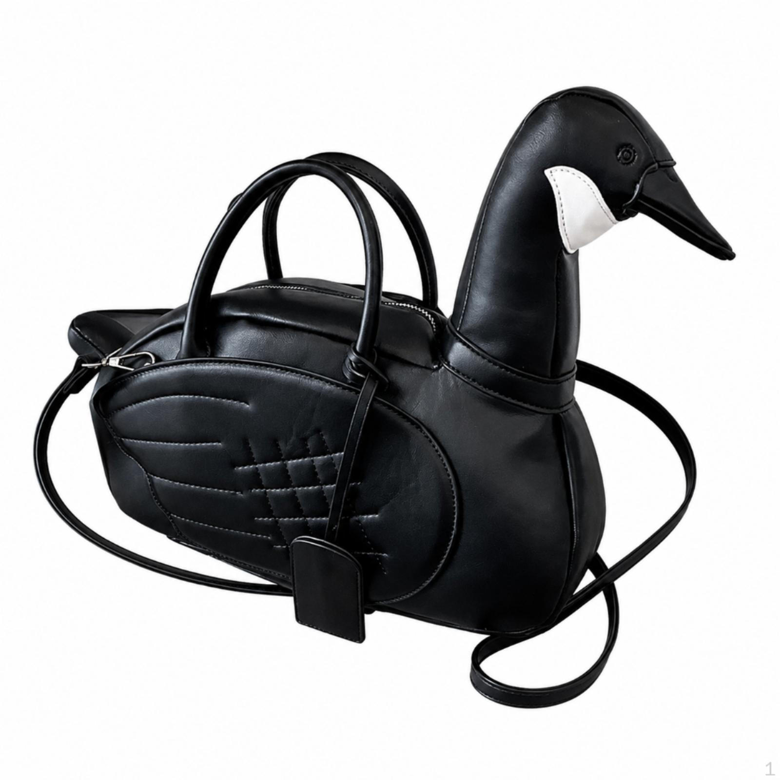 Duck Handbag Structured Shaped Purse Quilted