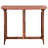Table de bistro - vidaXL - 90x50x75 cm - Bois d'acacia massif - Pliable - Extérieur