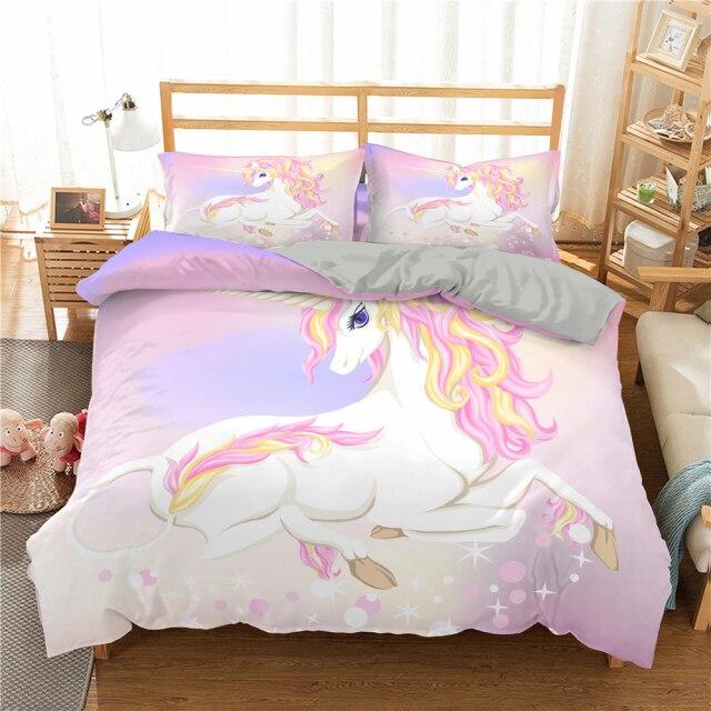 unicorn bedding full size