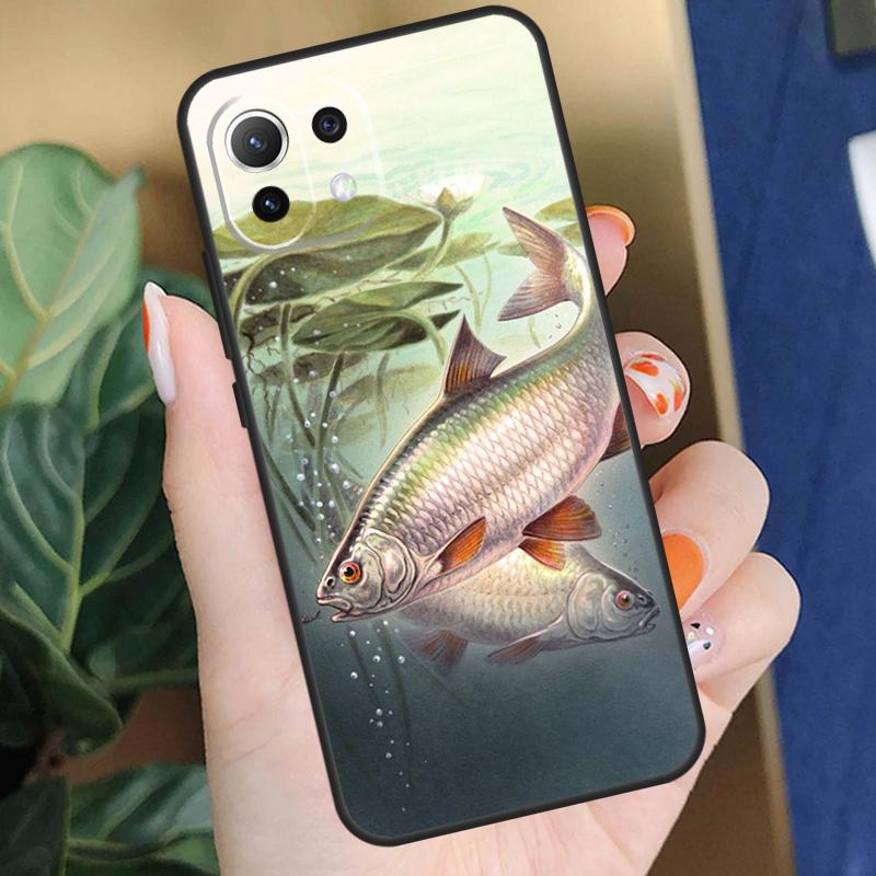 Fish Fishing Case For Xiaomi 17 Pro Max 14 15 Ultra 13T 14T 15T Pro POCO F8 F7 F5 F6 X5 X6 X7 Pro Coque