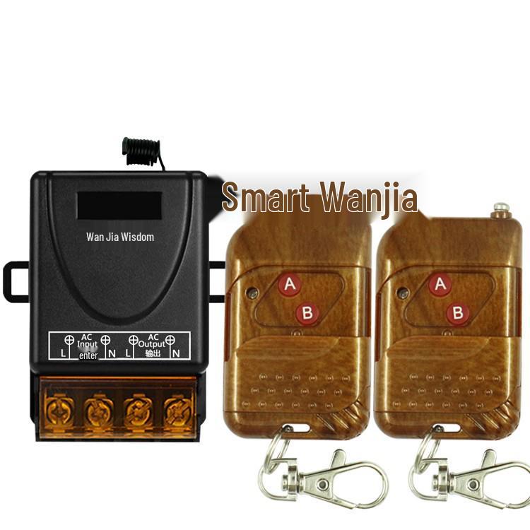 220V 30A Hochleistungs-Funkfernbedienungsschalter für Wasserpumpen und Lichter