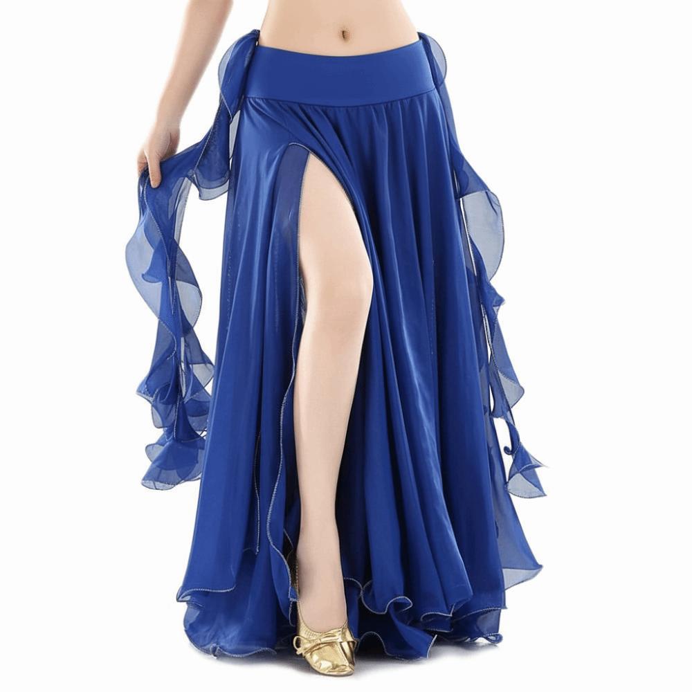 Tassels Shining Sun Skirt Dancing Skirt Belly Dance Skirt Show Costumes Spanish Skirt