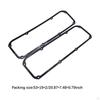 2x Rubber Valve Cover Gaskets Equipment Assembly for Ford 351C 1970-82