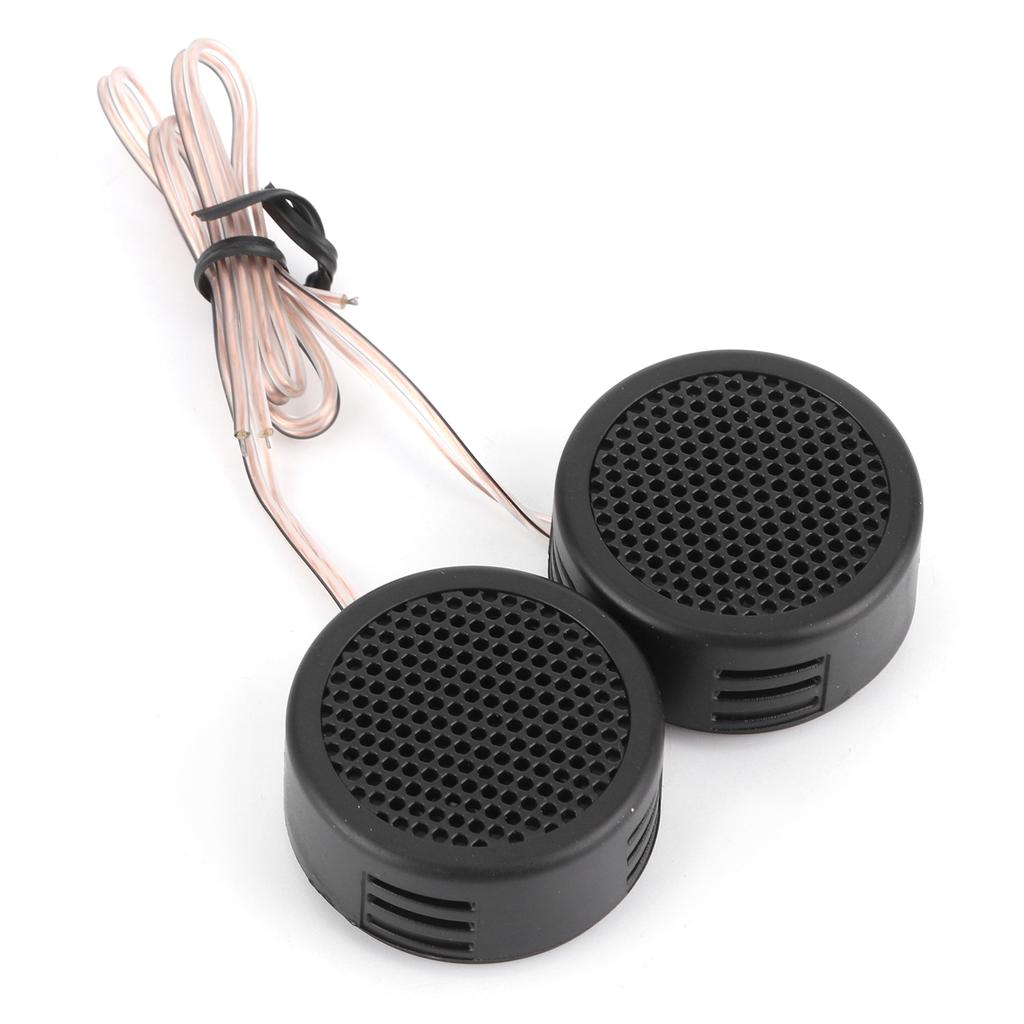 2pcs Portable Mini Car Tweeter Speaker 12V 500W High Power Loud Clear Sound Universal