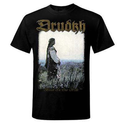 Retro Blood In Our Wells Drudkh Band Shirt Classic Black Unisex S-5XL EM0403
