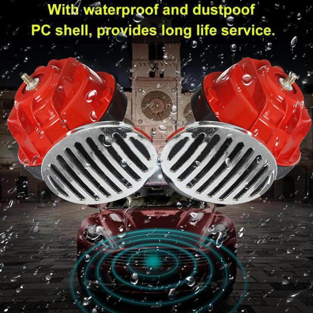 Super Train Horn For 12V Power Supplies Car-boat Motorcycles Automotive Loudspeaker Car Speaker Sound Speaker Signal V9H2