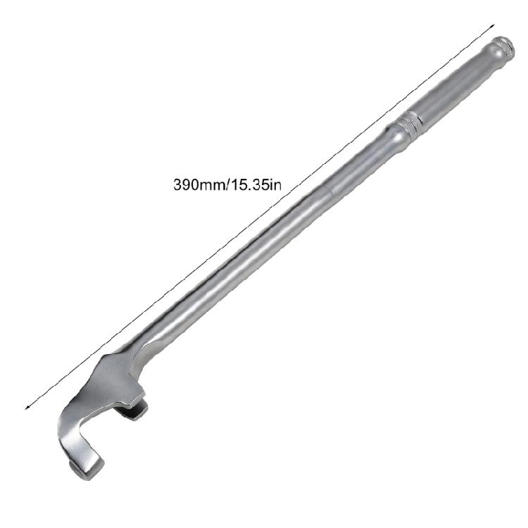 Wrench Extender Tool Rod Wrench Extension for Torque Multiplier Garage Hook Steel Wrench Extender Adapter for Mechanics
