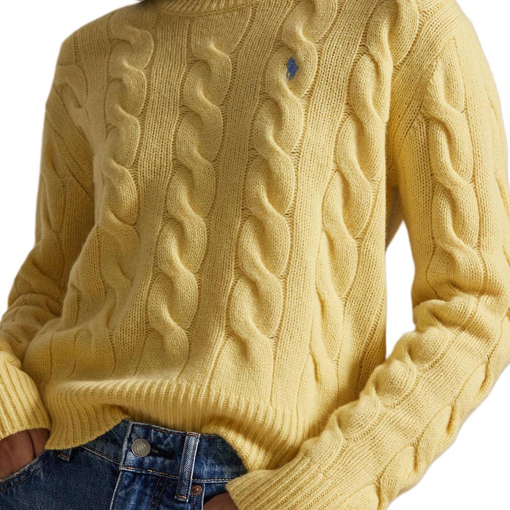 Polo Ralph Lauren FW25 Cable Knit Sweater Women sweater WMPOSWENC021402-700