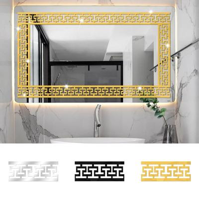 15x6cm Acrylic Mirror Sticker Adhesive Mirror Finish Mirror Wall Art Acrylic Material Self-Adhesive DIY Decoration Wall Art