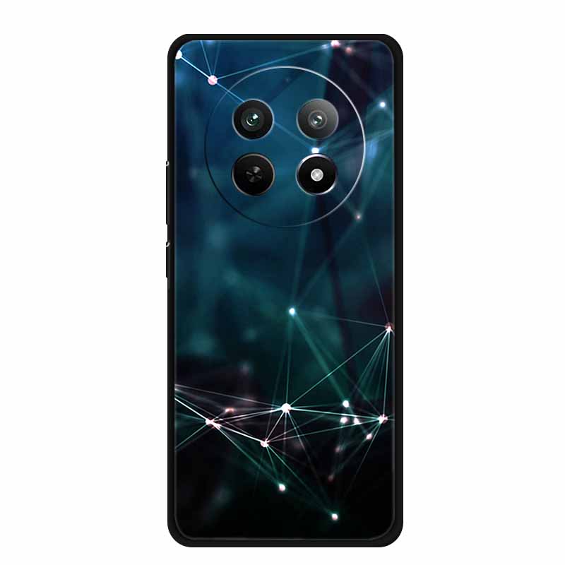 Phone Case For Realme 13 Pro Plus Case Protective Black Silicone Soft Coque For Realme13 Pro Plus Back Cover Case 13Pro Plus Bag