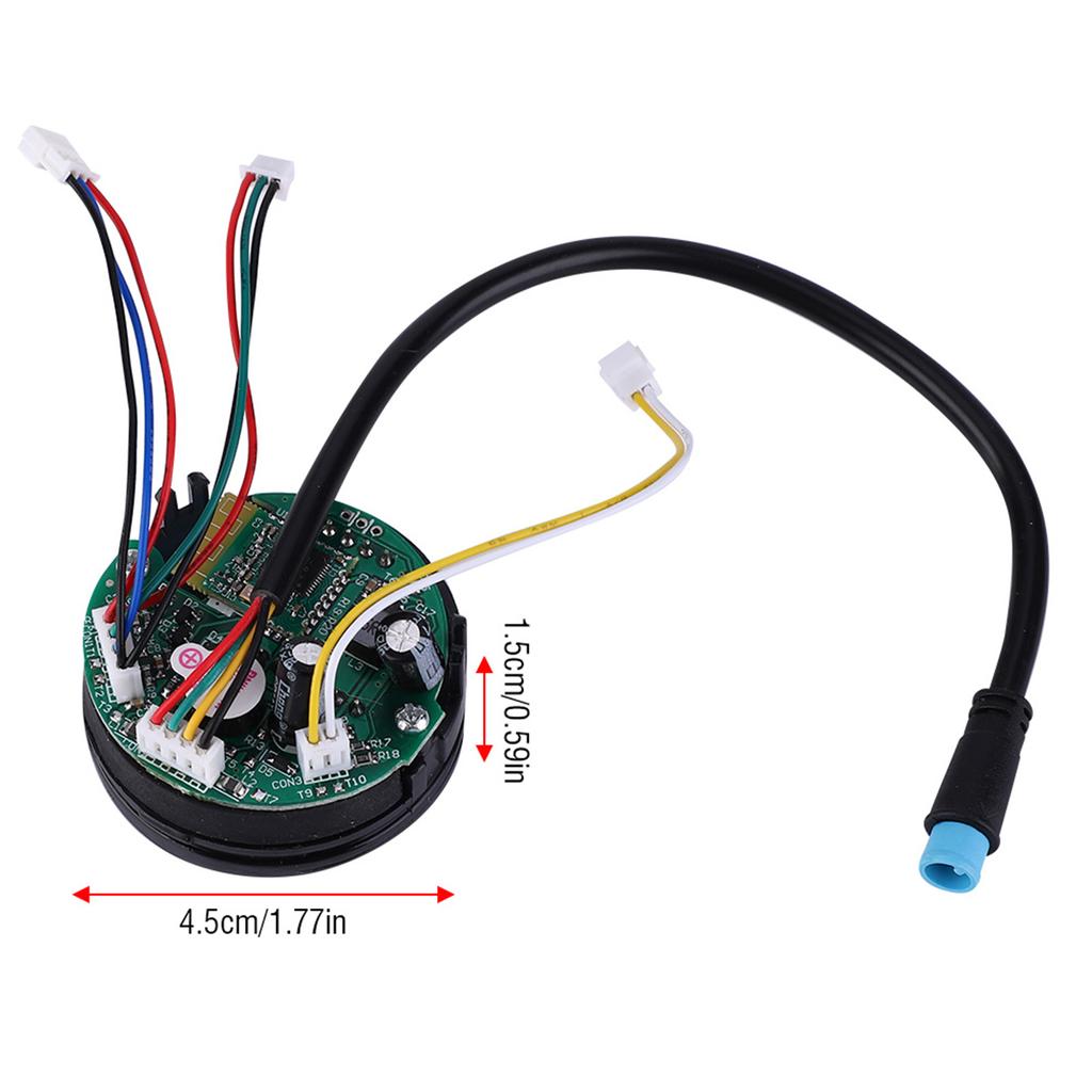 Foldable Electric Scooter Circuit Board Dashboard with Cover for Ninebot ES1 ES2 ES4