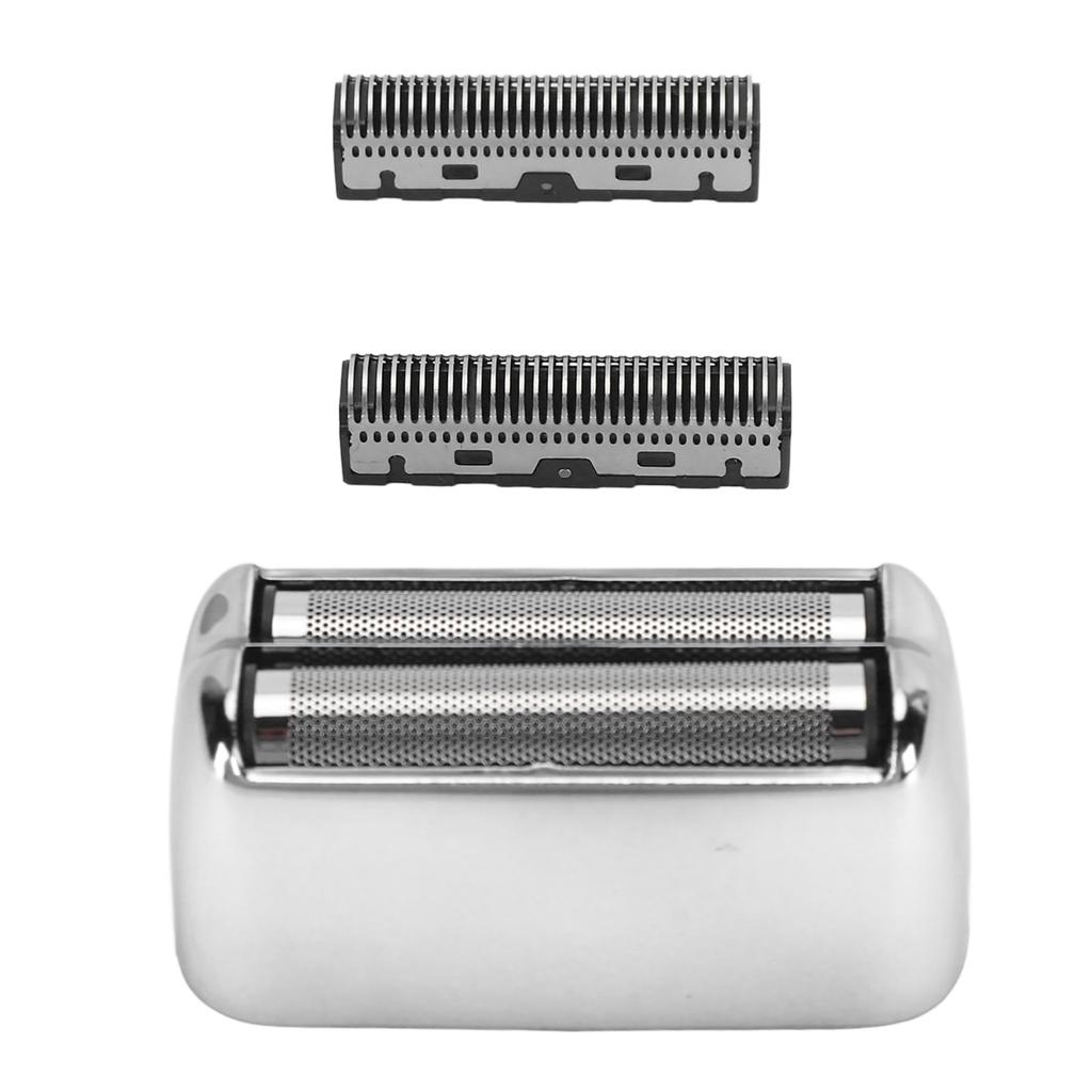 Elektrischer Trimmerkopf Folie Glättschneiden Spiralförmige Oberflächen Haarschneider Ersatzschneidmesser für FXFS2 Modelle Silber