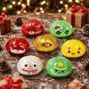 Colorful Design Squeeze Stress Balls Low Rebound Christmas Squeeze Toys  Christmas Gift
