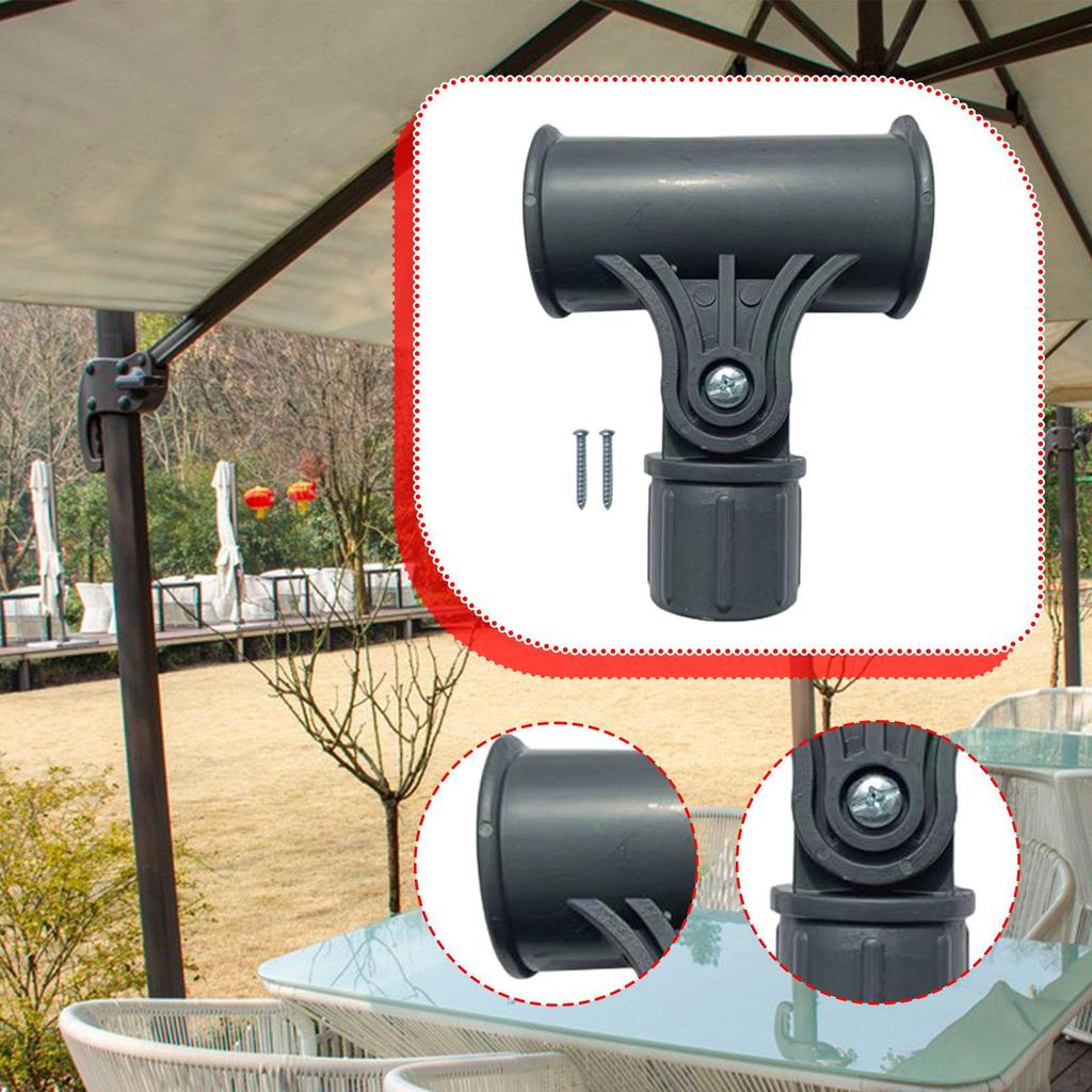 Outdoor Umbrella Steering Bracket Accessories Portable Lightweight Parasol for Deck