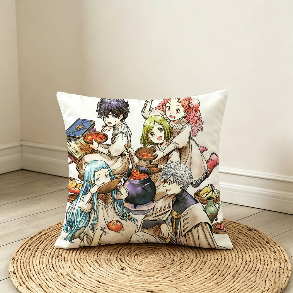 Witch Hat Workshop Friends Pillow Case Pattern Printed Pillowcase For Living Room Sofa Cushion Cover