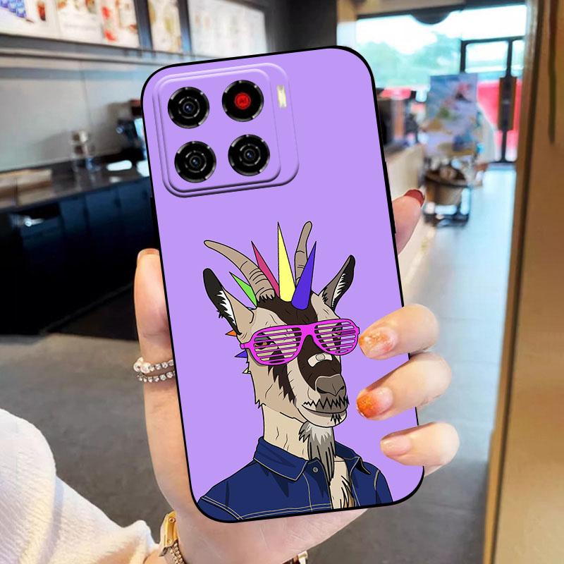 For ZTE Blade A56 Case Cute Cartoon Soft Silicone Phone Cover For ZTE Blade A 56 4G TPU Shockproof Bumper BladeA56 Z2473 Fundas