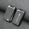 Zinc Alloy Leather Car Flip Key Case Cover Protector Shell Fob Key For Citroen C1 C2 C3 C4 C5 XSARA PICA Auto Accessories