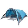 VidaXL Tente de cabine familiale 6 personnes bleu imperméable, tente, abri de camping, abri de jardin, tente de camping, 94747