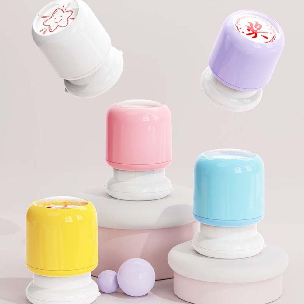 Durable Design Teacher's Seal DIY Stamper Children's Reward Seal  School Supplies