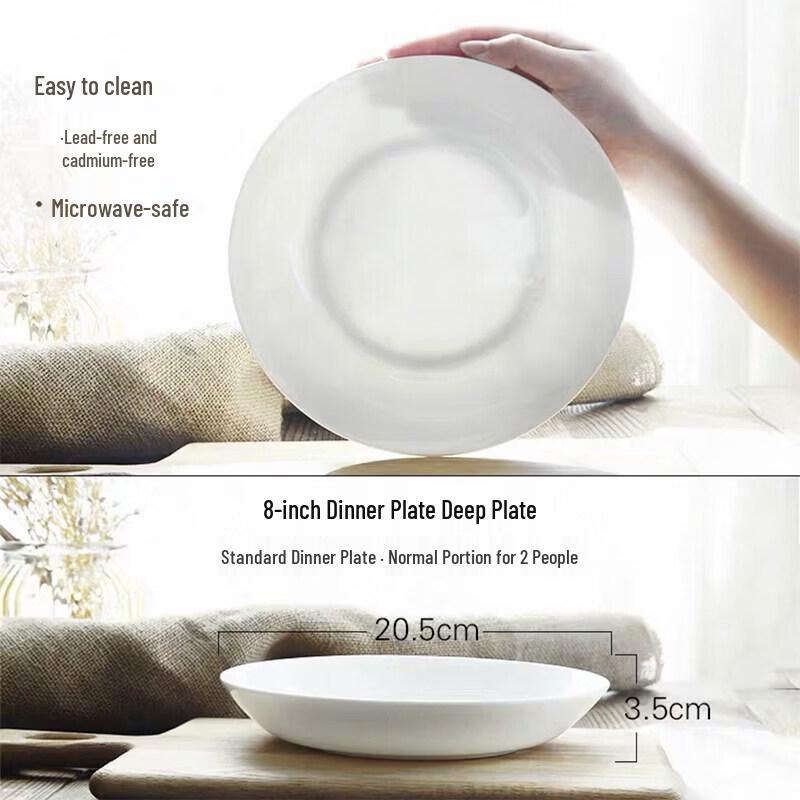 Qiwai Cream Style Mini Round Serving Bowl