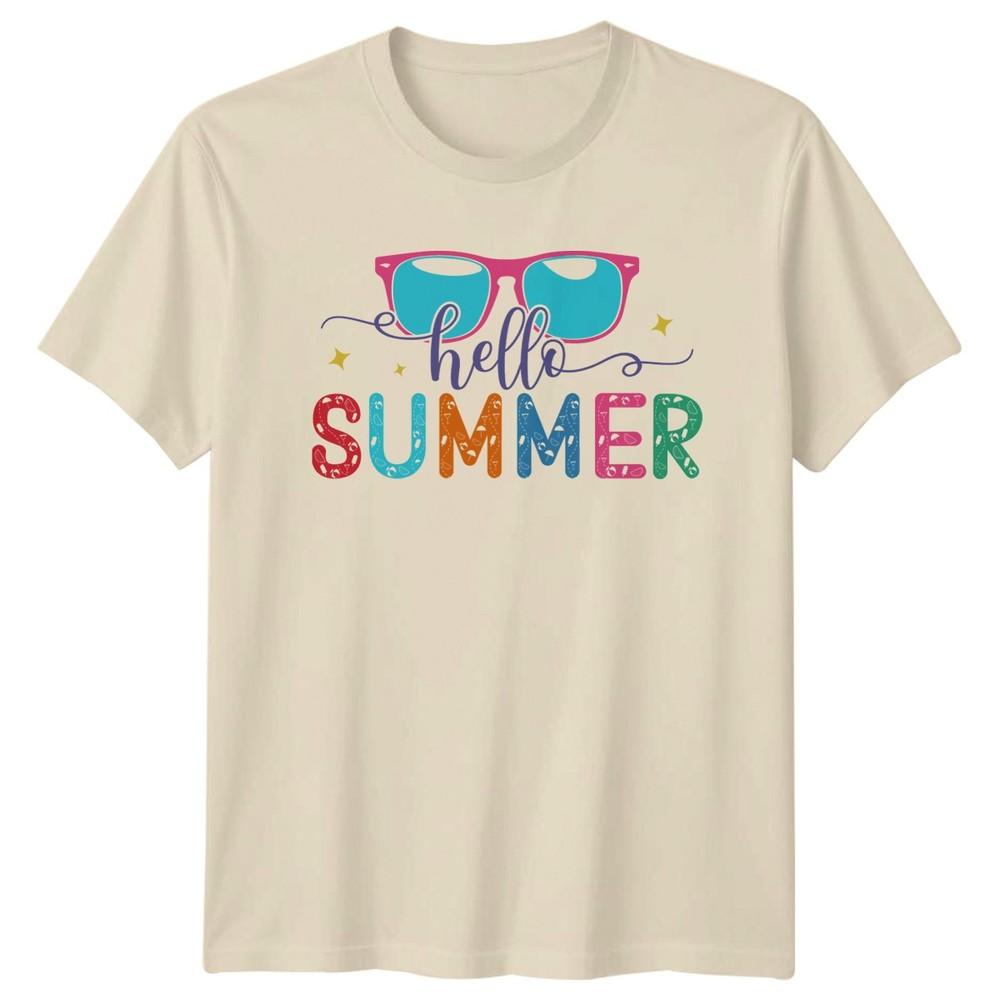 Hello Summer Unisexs TShirt Vacation Seasonal Gift For Her