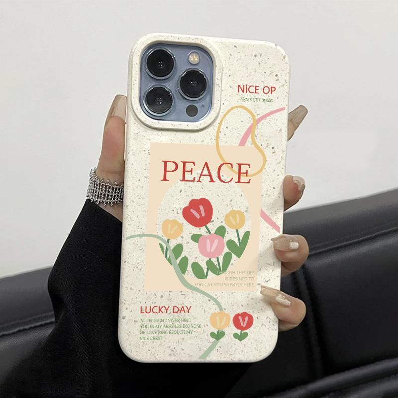 Mobile Phone Cases for iPhone 11 13 XR 15 Pro Max 12 14 Pro Max Case iPhone 16 7 Plus 8 Plus XS Max Degradable and Environmentally Friendly