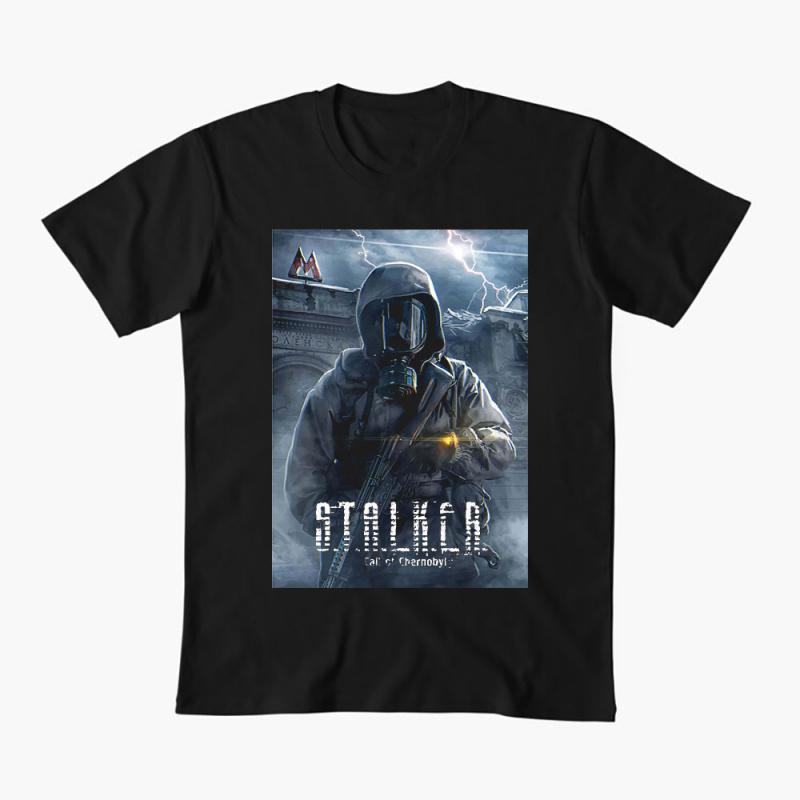 S.T.A.L.K.E.R Videospiel Geschenk t shirt 0527 Stalker Nukleare Katastrophenzone Tschernobyl Grafik Clot