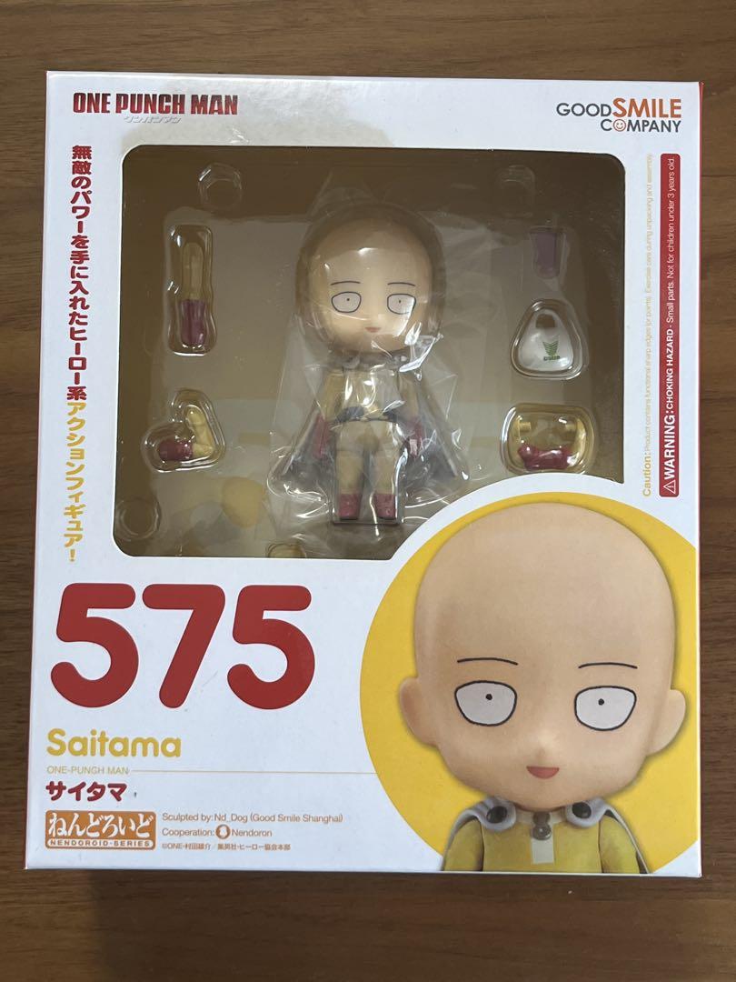 

[USED] Nendoroid Saitama One Punch Man with bonus